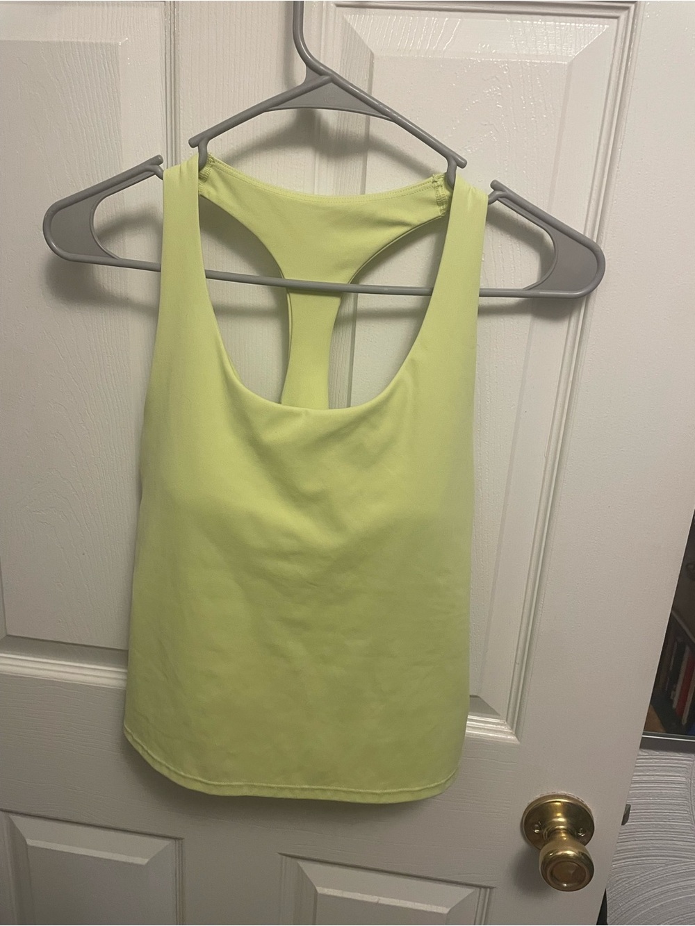 Women’s Neon Yellow Racerback Tank Top - Old Navy